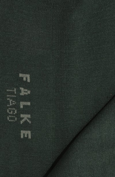 Хлопковые носки FALKE темно-зеленого цвета по цене 2890 руб., арт. 14792., фото 2 Хлопковые носки FALKE, арт. 14792., фото 2