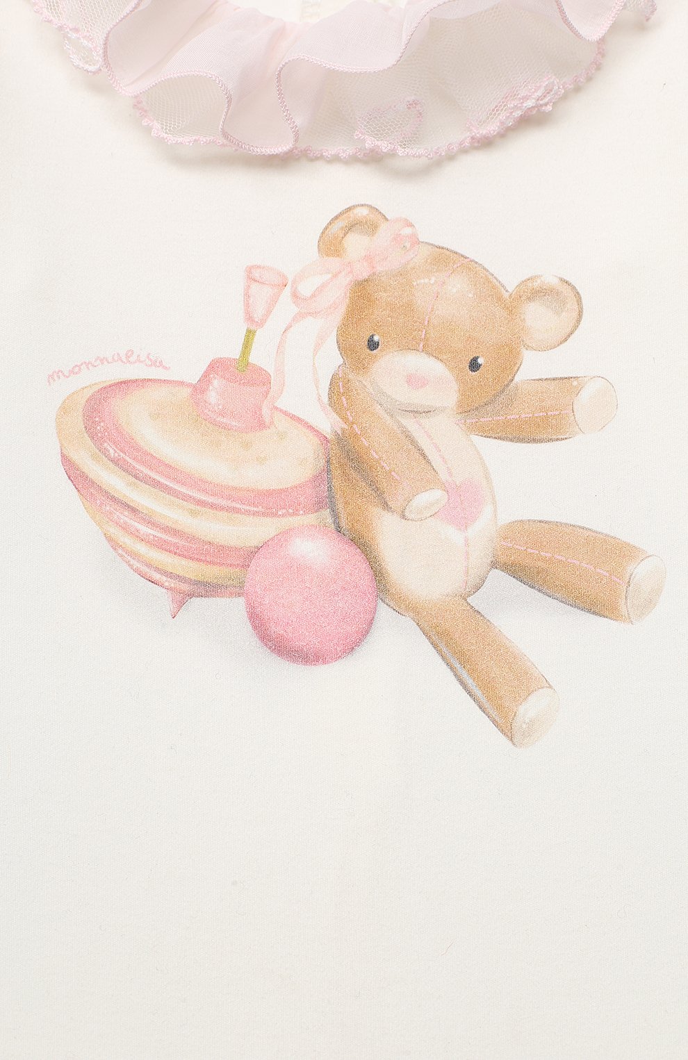 Хлопковый комбинезон MONNALISA, арт. 356203S2, фото 3