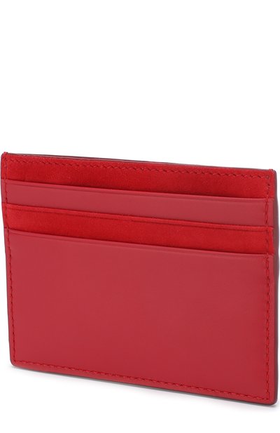 Кожаный футляр для кредитных карт LORO PIANA красного цвета по цене 25350 руб., арт. FAI0943, фото 2 Кожаный футляр для кредитных карт LORO PIANA, арт. FAI0943, фото 2