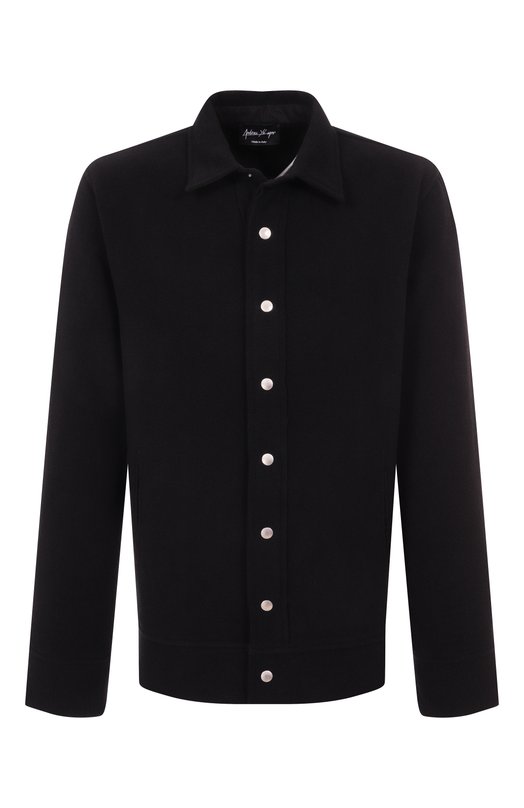 Кашемировая куртка-рубашка Andrea Ya'aqov 25MCASH27/CASHMERE Чёрный 25MCASH27/CASHMERE