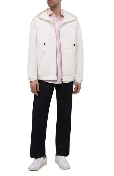 Рубашка из хлопка и льна BOSS, арт. 50451268, фото 2