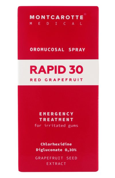 Спрей для полости рта rapid 30 red grapefruit (30ml) MONTCAROTTE, арт. MCM0630, фото 3