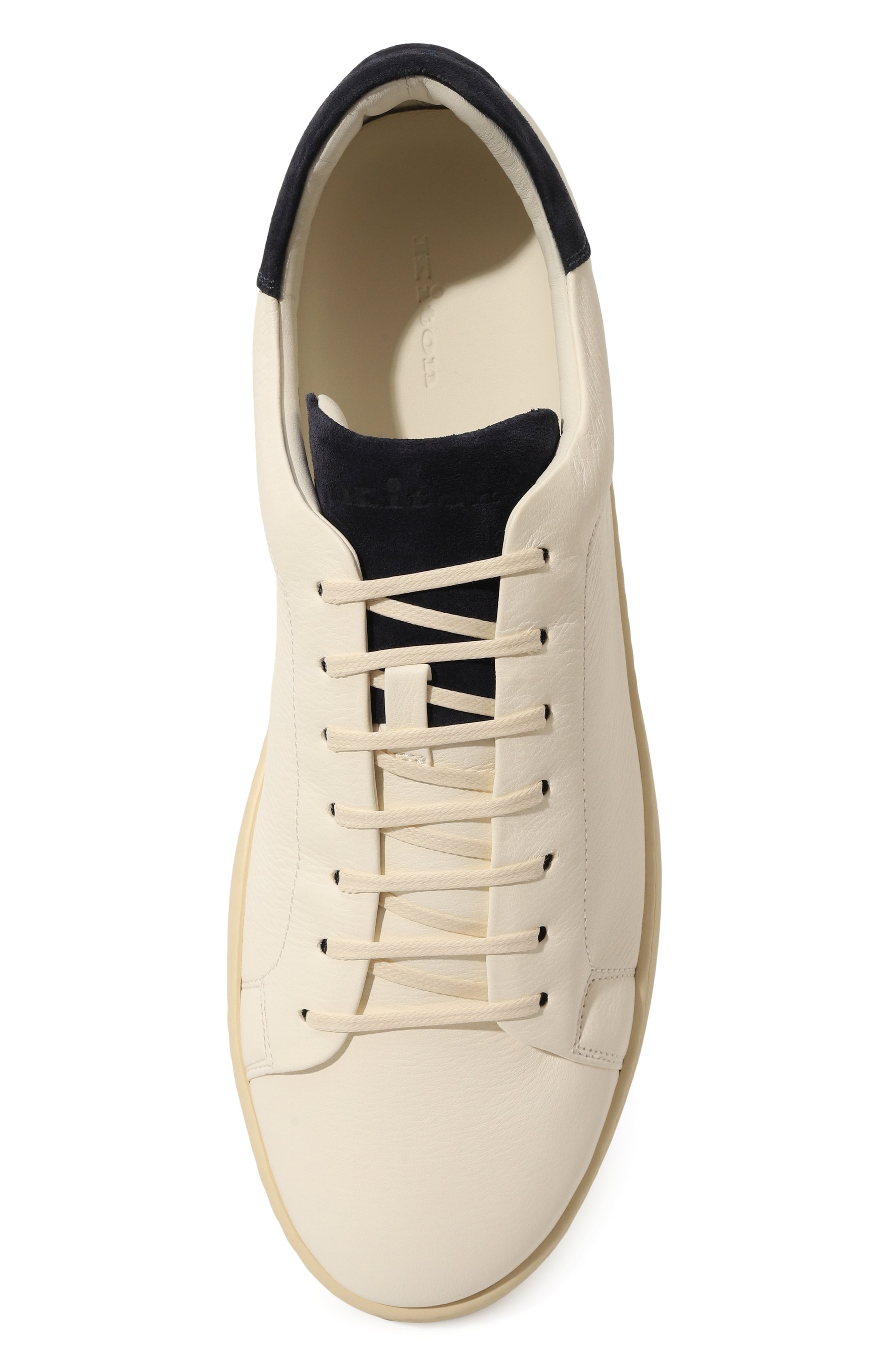 Кожаные кеды KITON, арт. USSA067N01000, фото 6