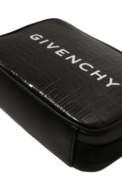 Мужская сумка g-essentials GIVENCHY черного цвета, арт. BKU02X/K1LF | Фото 3 (Материал сплава: Проставлено; Материал: Текстиль; Драгоценные камни: Проставлено; Ремень/цепочка: На ремешке; Размер: mini)