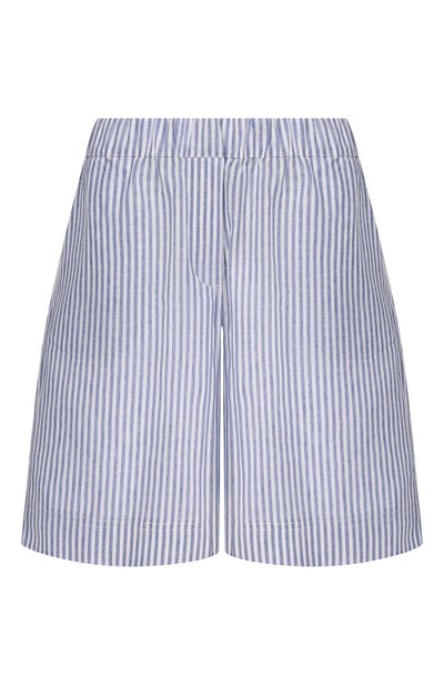 Женские шорты изо льна и хлопка PIETRO BRUNELLI, арт. PN0320/LI0028