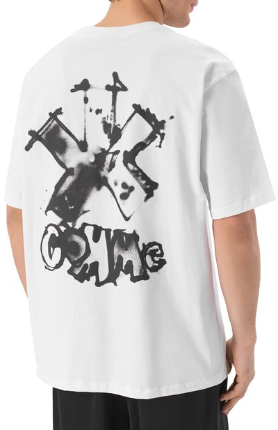 Хлопковая футболка COMME DES FUCKDOWN, арт. CFABM01574, фото 4