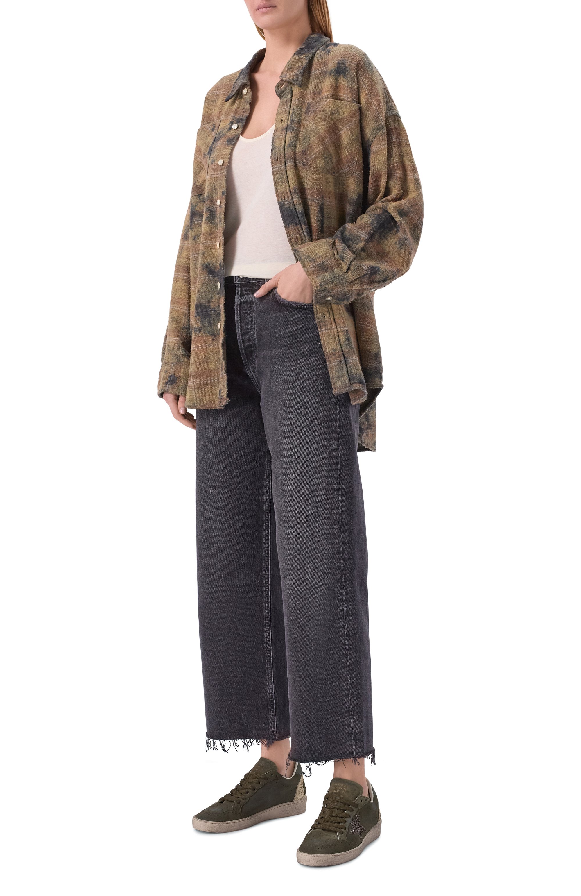 Комбинированные кеды ballstar GOLDEN GOOSE DELUXE BRAND, арт. GWF00117.F008705, фото 3