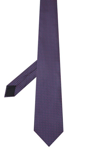 Шелковый галстук CORNELIANI синего цвета по цене 13050 руб., арт. 85U302-0120374/00, фото 2 Шелковый галстук CORNELIANI, арт. 85U302-0120374/00, фото 2