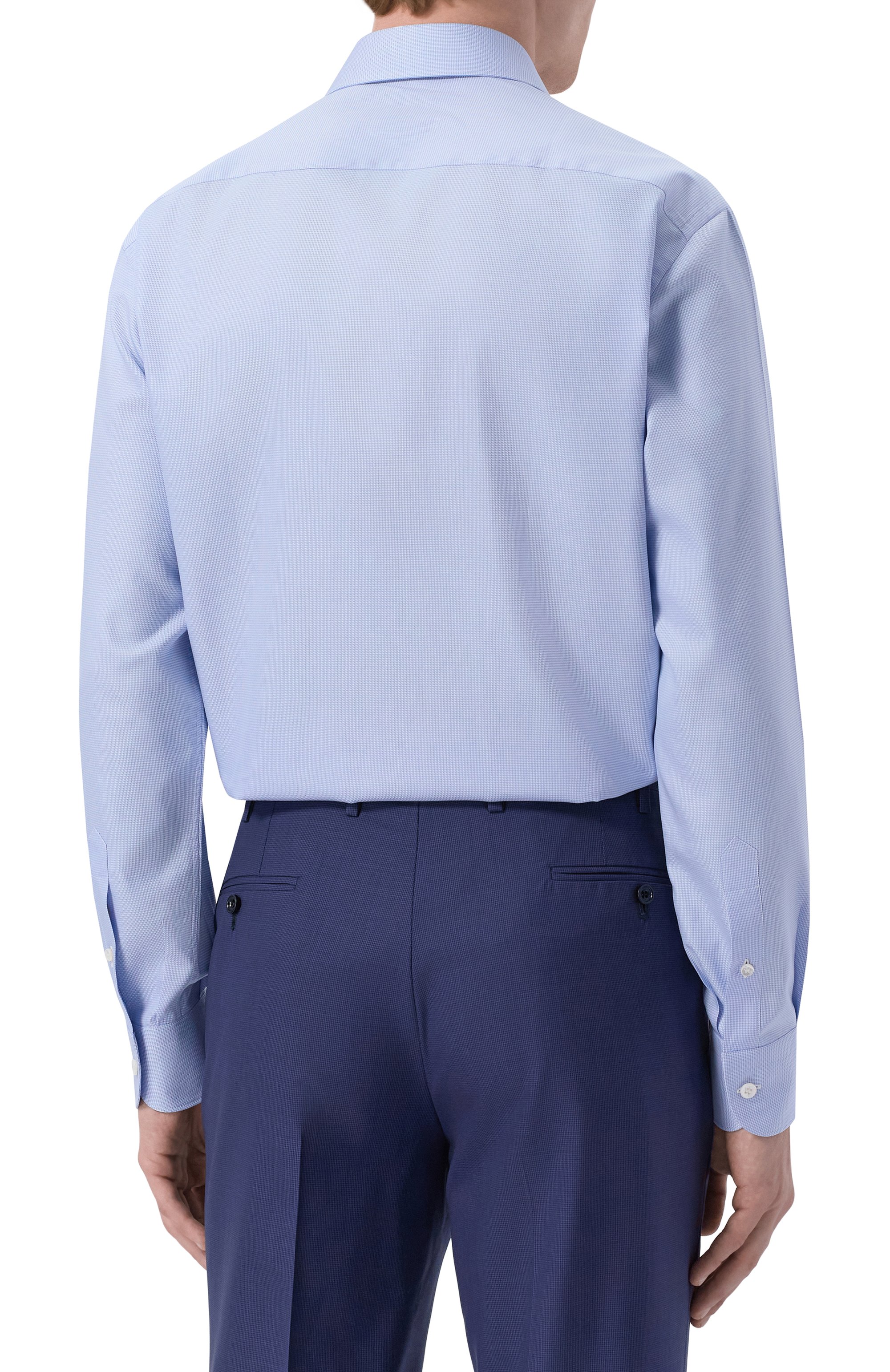 Хлопковая сорочка BRIONI, арт. RCB10L/0C05S, фото 4