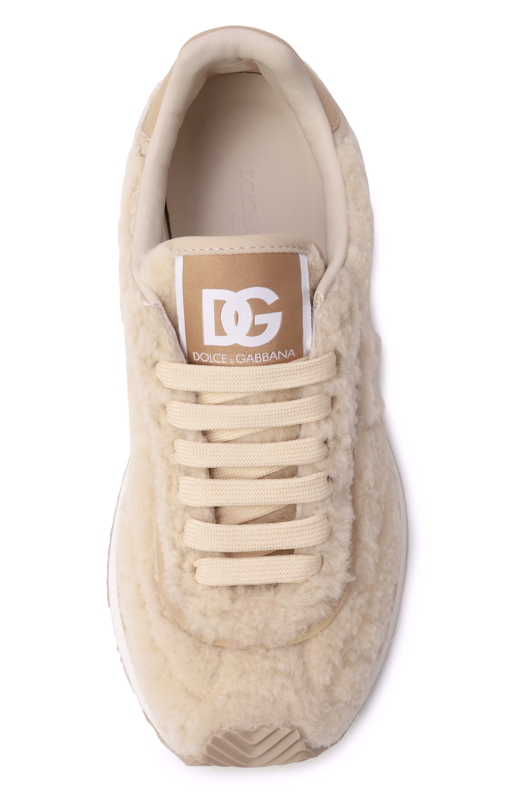 Кроссовки из овчины dg cushion DOLCE & GABBANA, арт. CK2288/AI988, фото 6