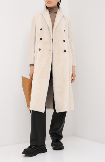 Шуба из овчины BRUNELLO CUCINELLI, арт. MPMRA9575, фото 2