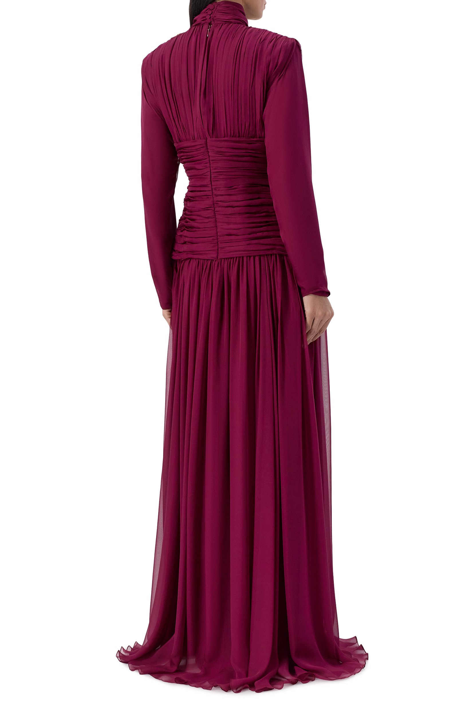 Шелковое платье ZUHAIR MURAD, арт. PDR26028/CHSI028, фото 3