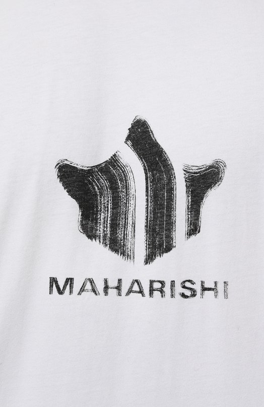 Хлопковая футболка Maharishi 5
