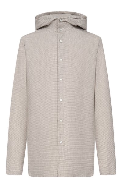 Мужская шерстяная рубашка KITON, арт. UMCPETEK0627C
