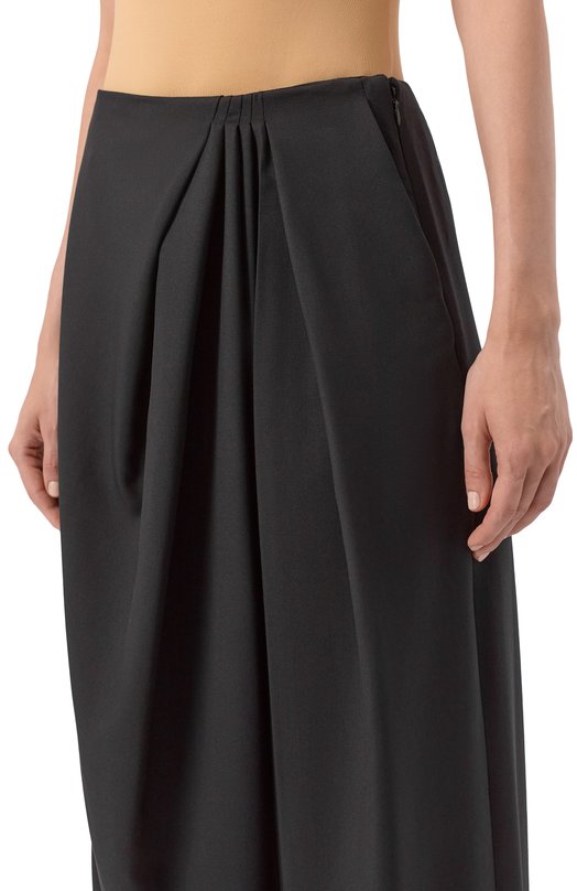 Шерстяные брюки Nina Ricci 25ACPA009/WV0324 Чёрный  25ACPA009/WV0324 Фото 5