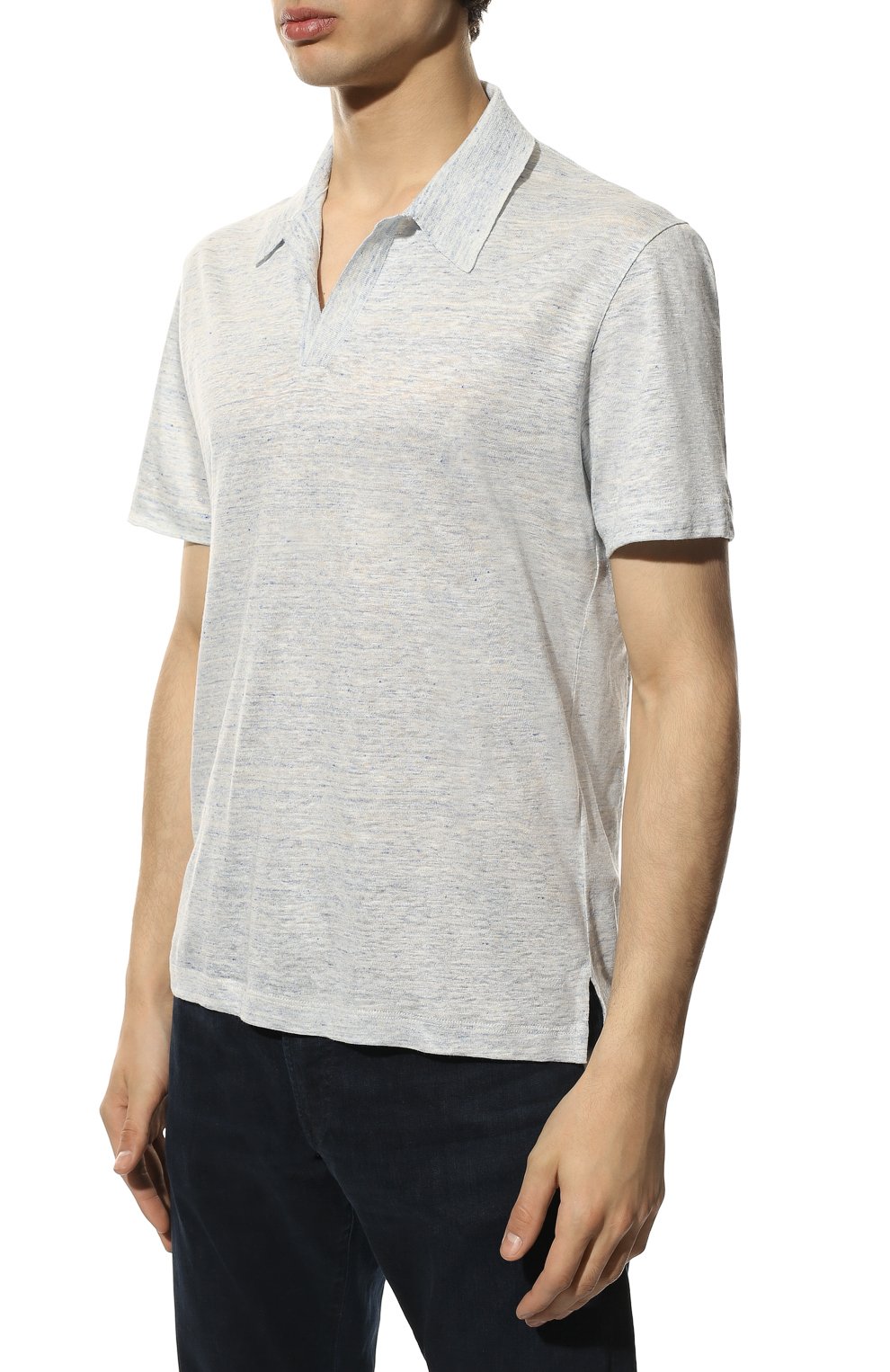 Льняное поло ZEGNA, арт. UZ353/720, фото 3
