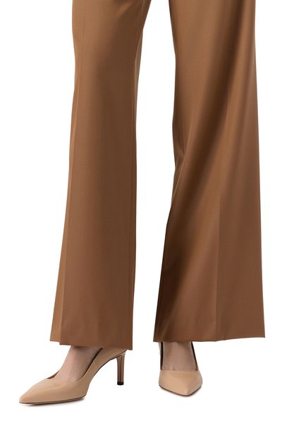 Кожаные туфли janet 70 BOSS бежевого цвета по цене 27550 руб., арт. 50536573, фото 3 Кожаные туфли janet 70 BOSS, арт. 50536573, фото 3