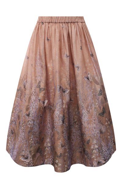 Юбка изо льна и шелка ZIMMERMANN, арт. 1063SLMI, фото 1