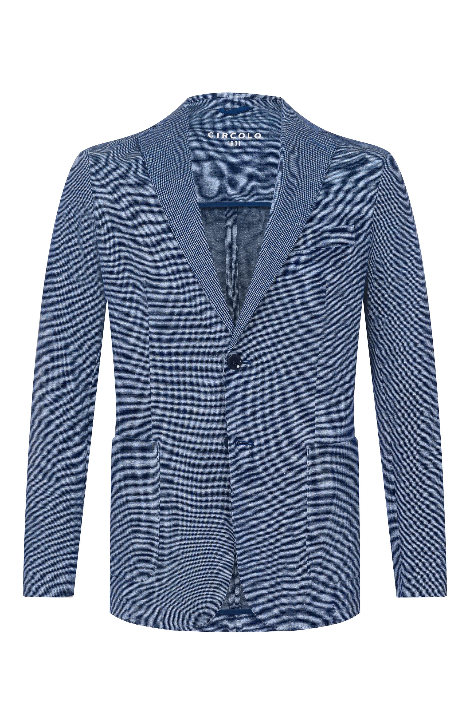Пиджак из хлопка и льна CIRCOLO 1901, арт. CN5287, фото 1