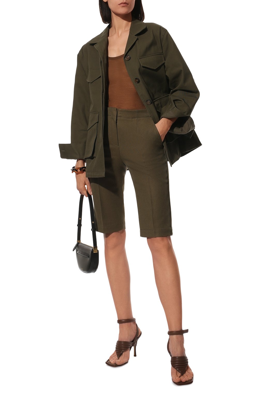 Хлопковый жакет TOTEME, арт. 213-106-734, фото 2