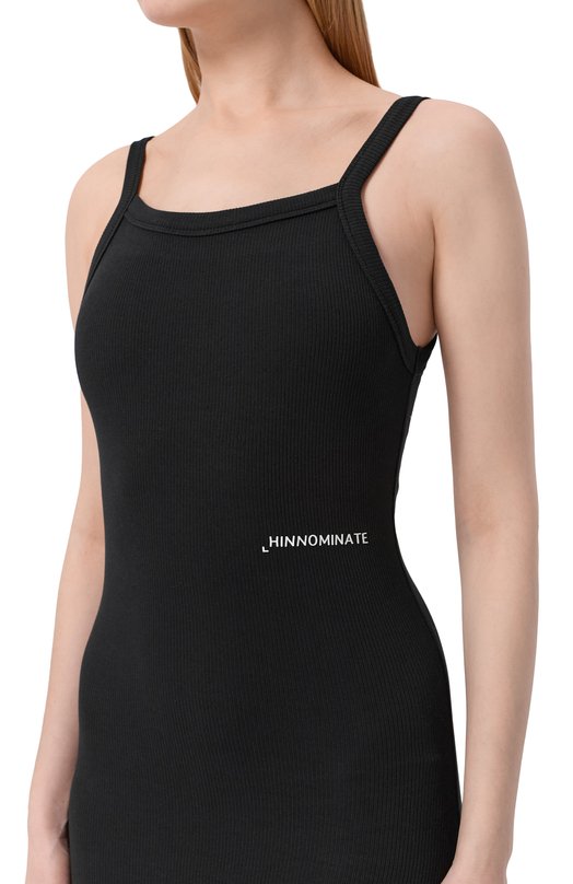 Хлопковое платье HINNOMINATE HMABW02521 Чёрный  HMABW02521 Фото 5