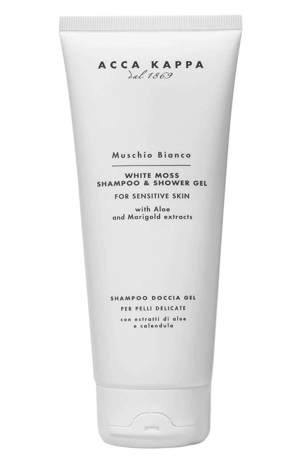Шампунь-гель для душа muschio bianco (200ml) ACCA KAPPA, арт. 853270, фото 1