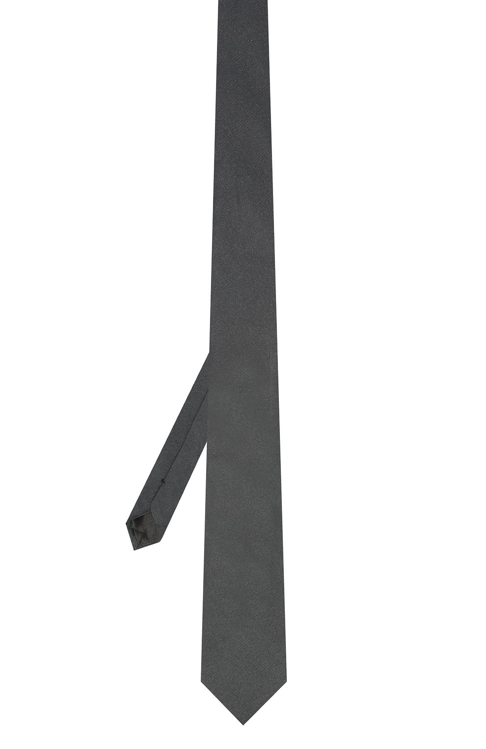 Шелковый галстук PRADA серого цвета по цене 27500 руб., арт. UCR77-1IMW-F0170-141, фото 3 Шелковый галстук PRADA, арт. UCR77-1IMW-F0170-141, фото 3