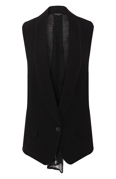 Женский хлопковый жилет ANN DEMEULEMEESTER, арт. 1901-1154-P-172-099