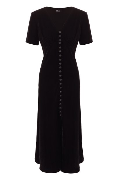 Женское бархатное платье THE KOOPLES, арт. FR0B27232K