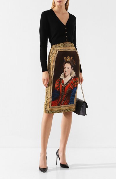 Юбка с принтом DOLCE & GABBANA, арт. F4BL4T/GD024, фото 2