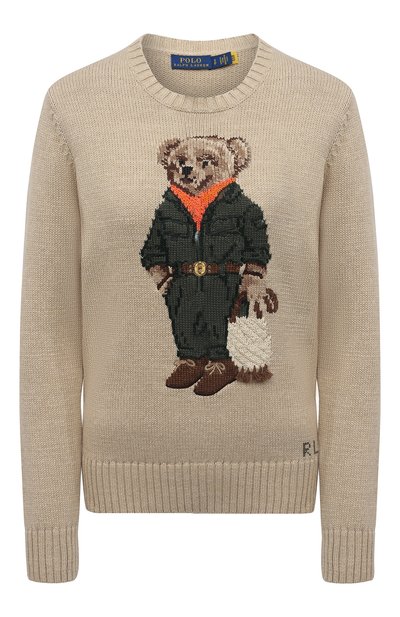 Женский хлопковый свитер POLO RALPH LAUREN, арт. 211856736
