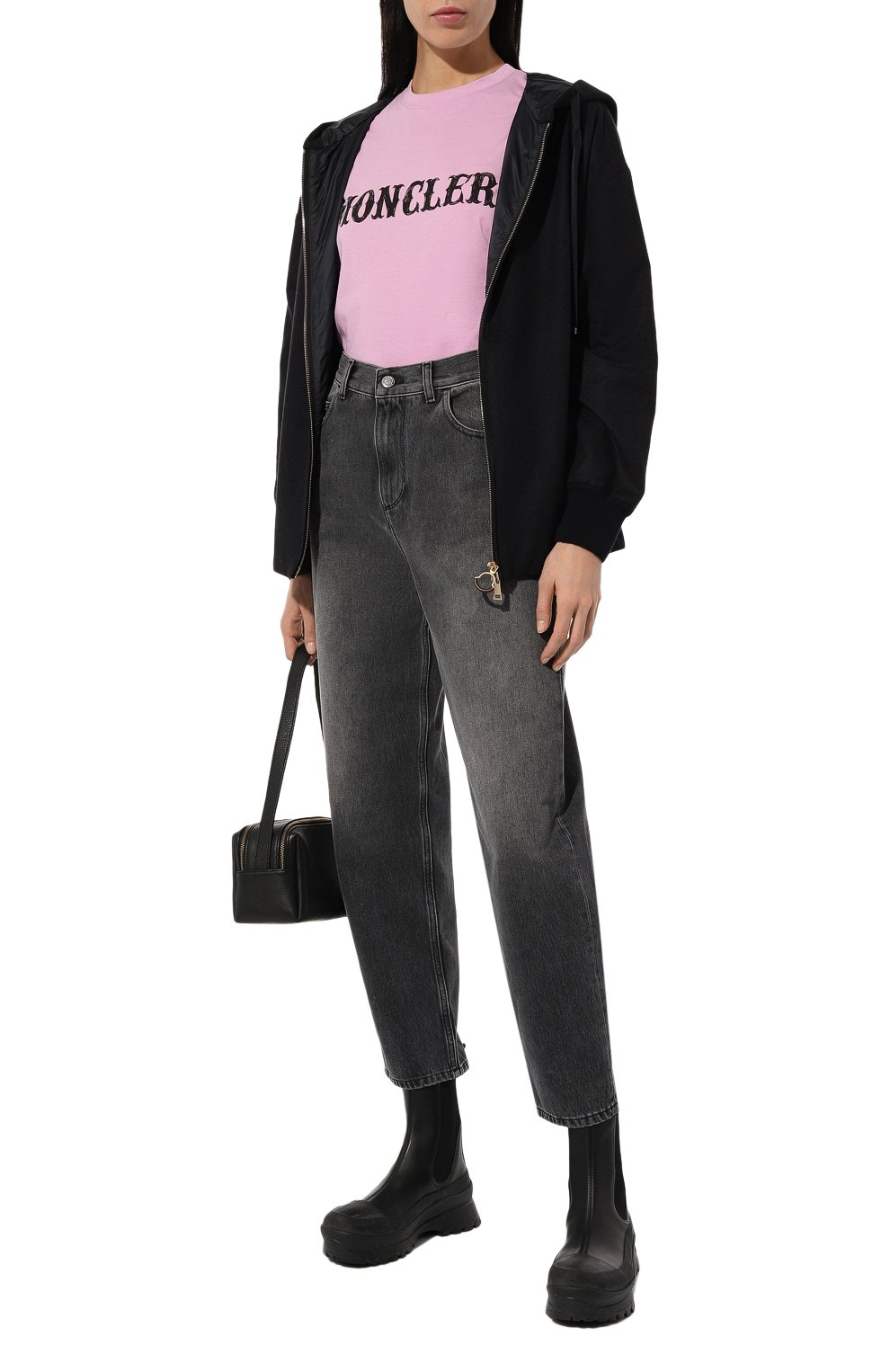 Хлопковая футболка MONCLER, арт. 8C000-01-M2350, фото 2