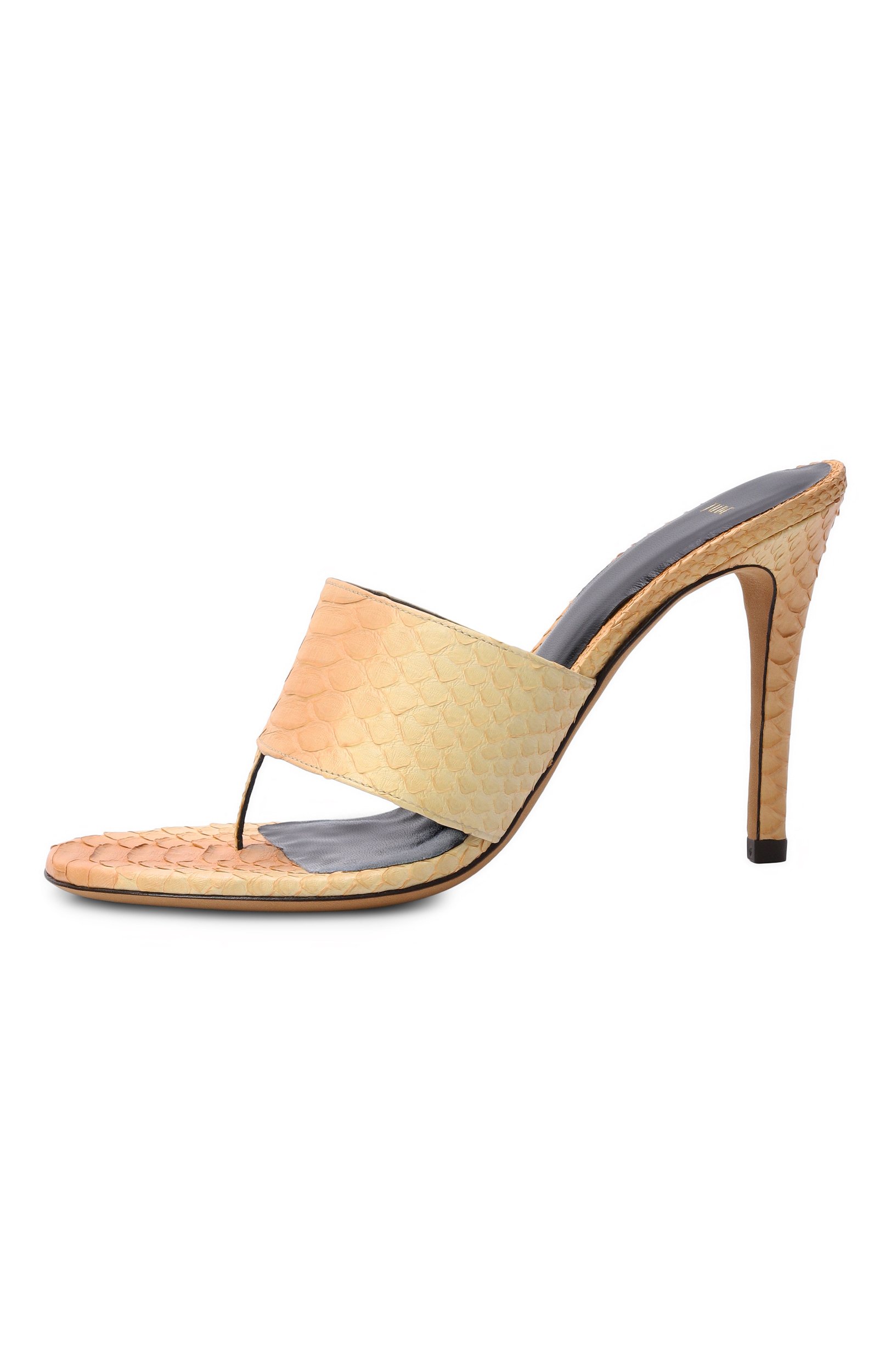 Кожаные мюли snug 90 JUDE, арт. SNUG SANDAL/PYTH0N LEATHER, фото 4