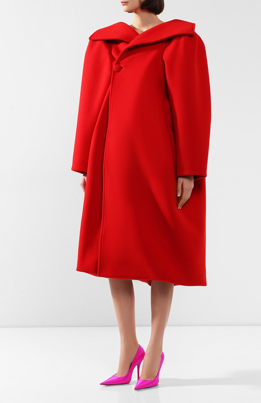 Шерстяное пальто BALENCIAGA, арт. 594882/TGU06, фото 3