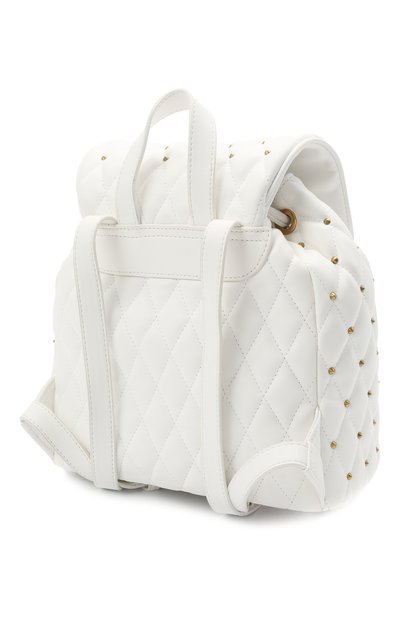 Рюкзак VERSACE JEANS COUTURE белого цвета по цене 25300 руб., арт. E1VWABQ7-LINEA Q DIS. 7/71881, фото 3 Рюкзак VERSACE JEANS COUTURE, арт. E1VWABQ7-LINEA Q DIS. 7/71881, фото 3