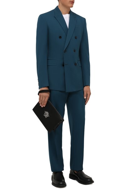 Кожаная борсетка la medusa VERSACE, арт. DP87631/DVT8ME, фото 2