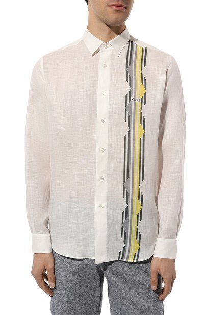 Льняная рубашка ZILLI, арт. LINA01M080084062A, фото 3