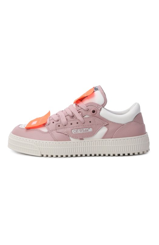 Кожаные кеды 3.0 Off Court Off-White 0WIA28ES26LEA001 Розовый  0WIA28ES26LEA001 Фото 4
