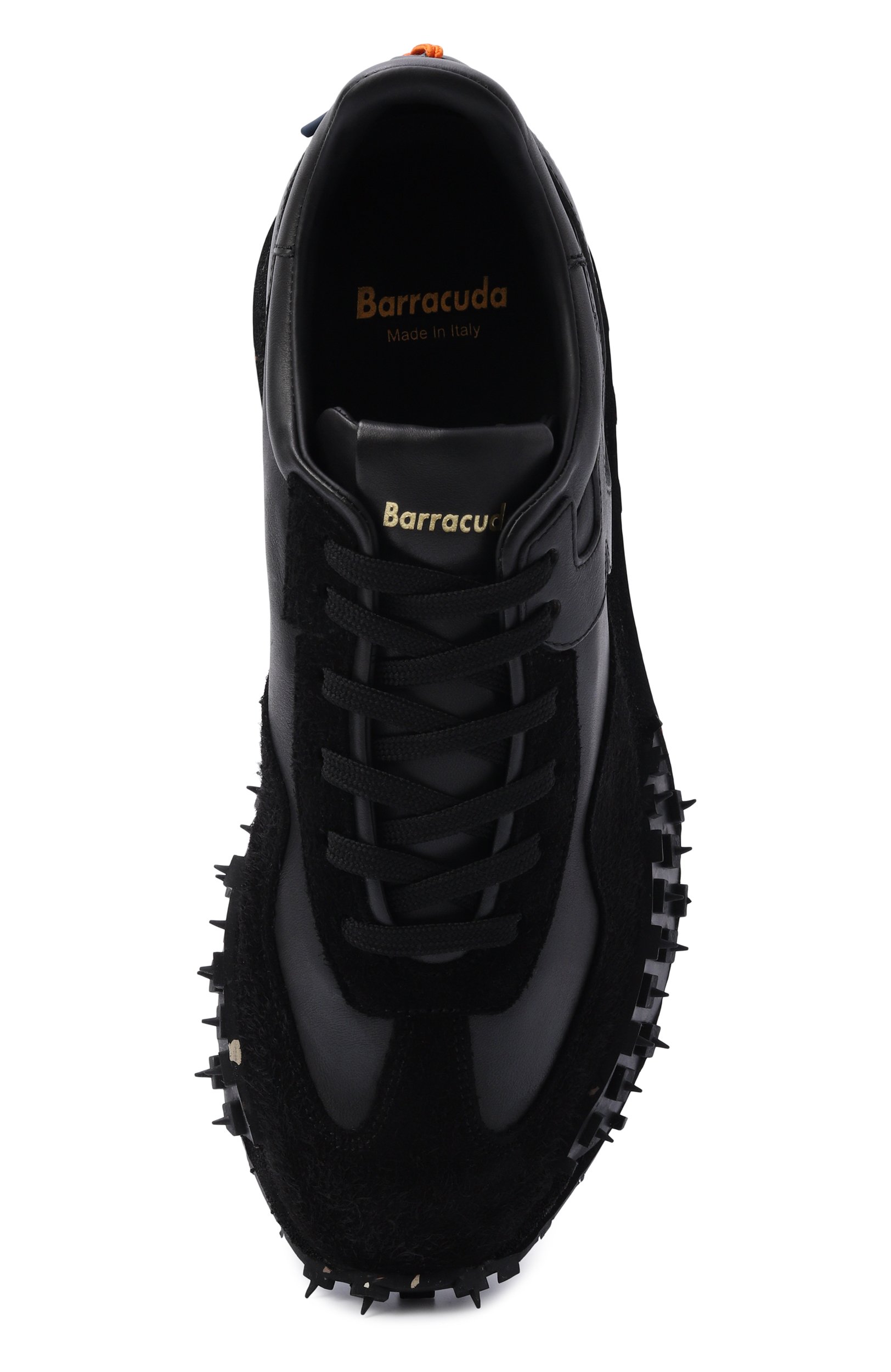 Кожаные кроссовки impact plus BARRACUDA черного цвета по цене 55950 руб., арт. BU3585/LEATHER NER0/FUM0, фото 5 Кожаные кроссовки impact plus BARRACUDA, арт. BU3585/LEATHER NER0/FUM0, фото 5
