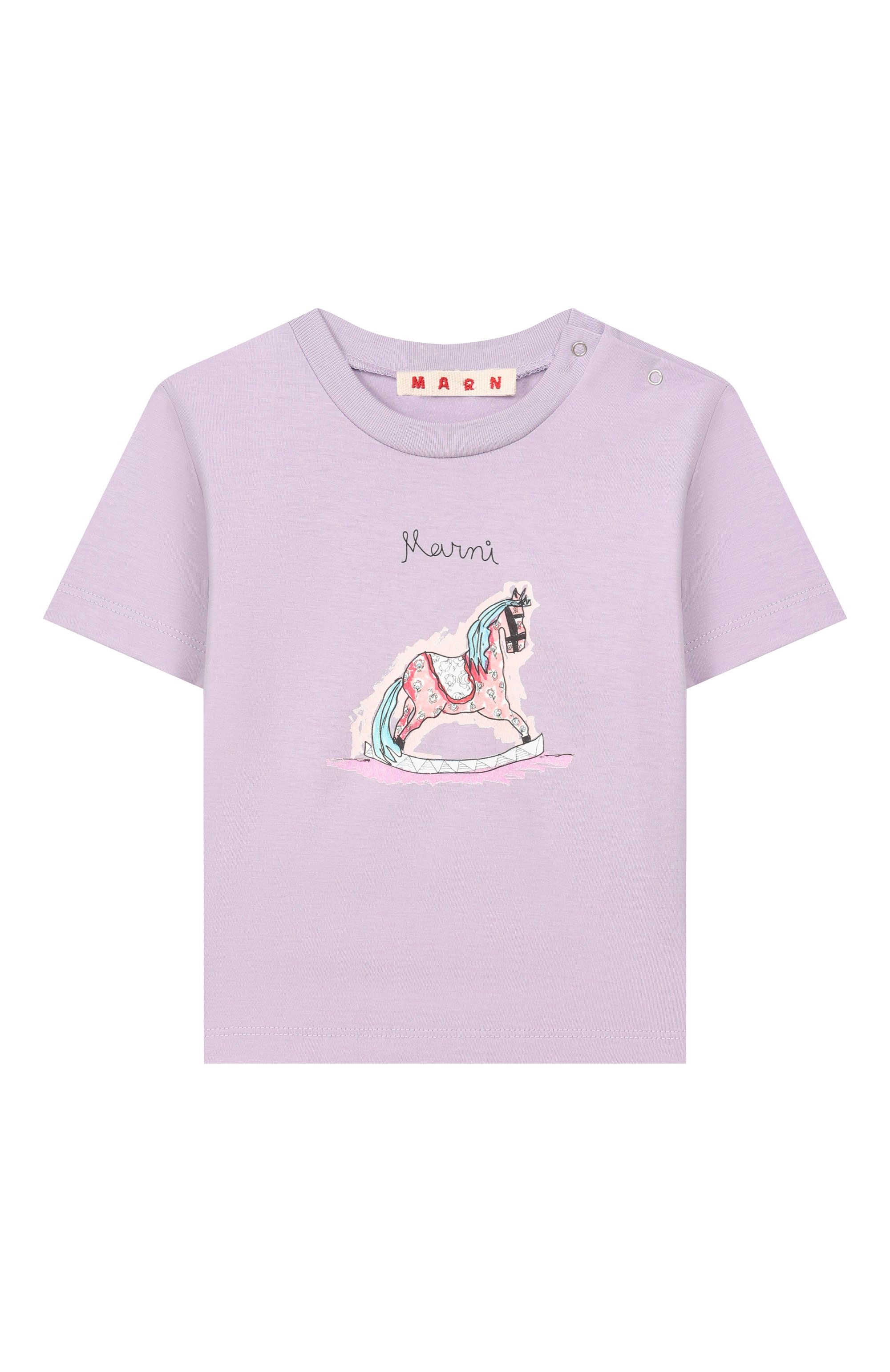 Хлопковая футболка MARNI, арт. M01623/M00RF, фото 1
