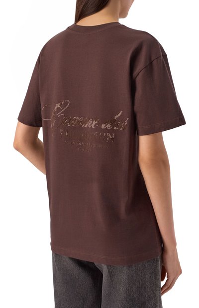 Хлопковая футболка COMME DES FUCKDOWN, арт. CFABW01397, фото 4