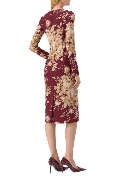 Шелковое платье DOLCE & GABBANA, арт. F6GAVT/FSA7Y, фото 3