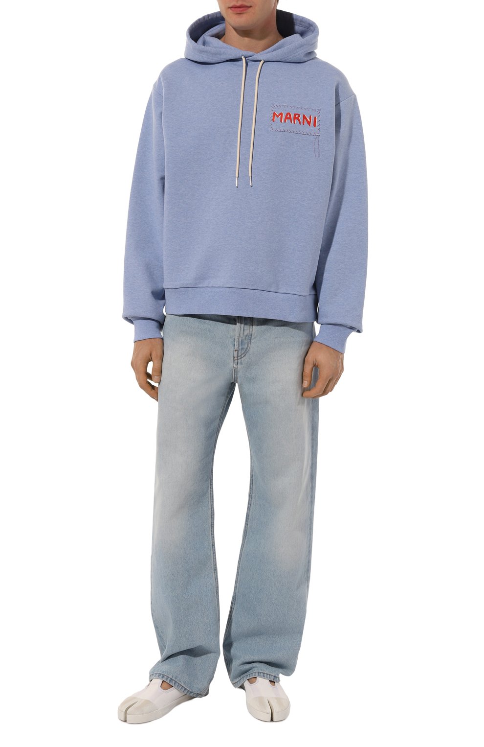 Хлопковое худи MARNI, арт. FUMU0137X0/UTC397, фото 2