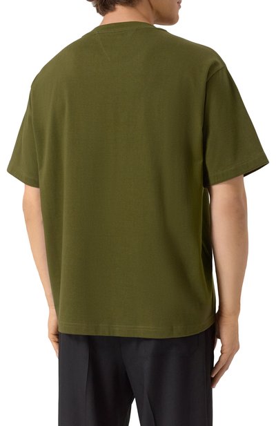 Хлопковая футболка BOTTEGA VENETA, арт. 838924/V4N50, фото 4