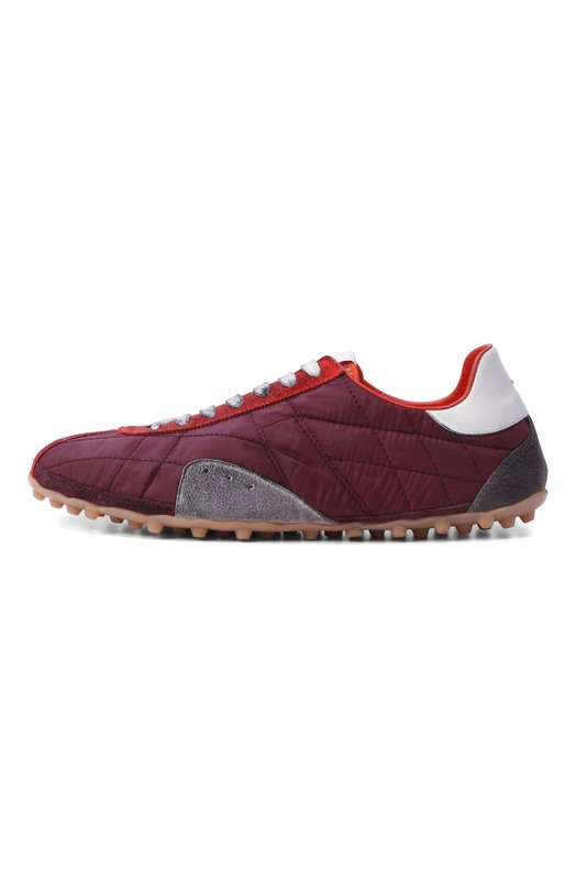 Комбинированные кроссовки Sprinters Maison Margiela S57WS0514/P7415 Бордовый  S57WS0514/P7415 Фото 4