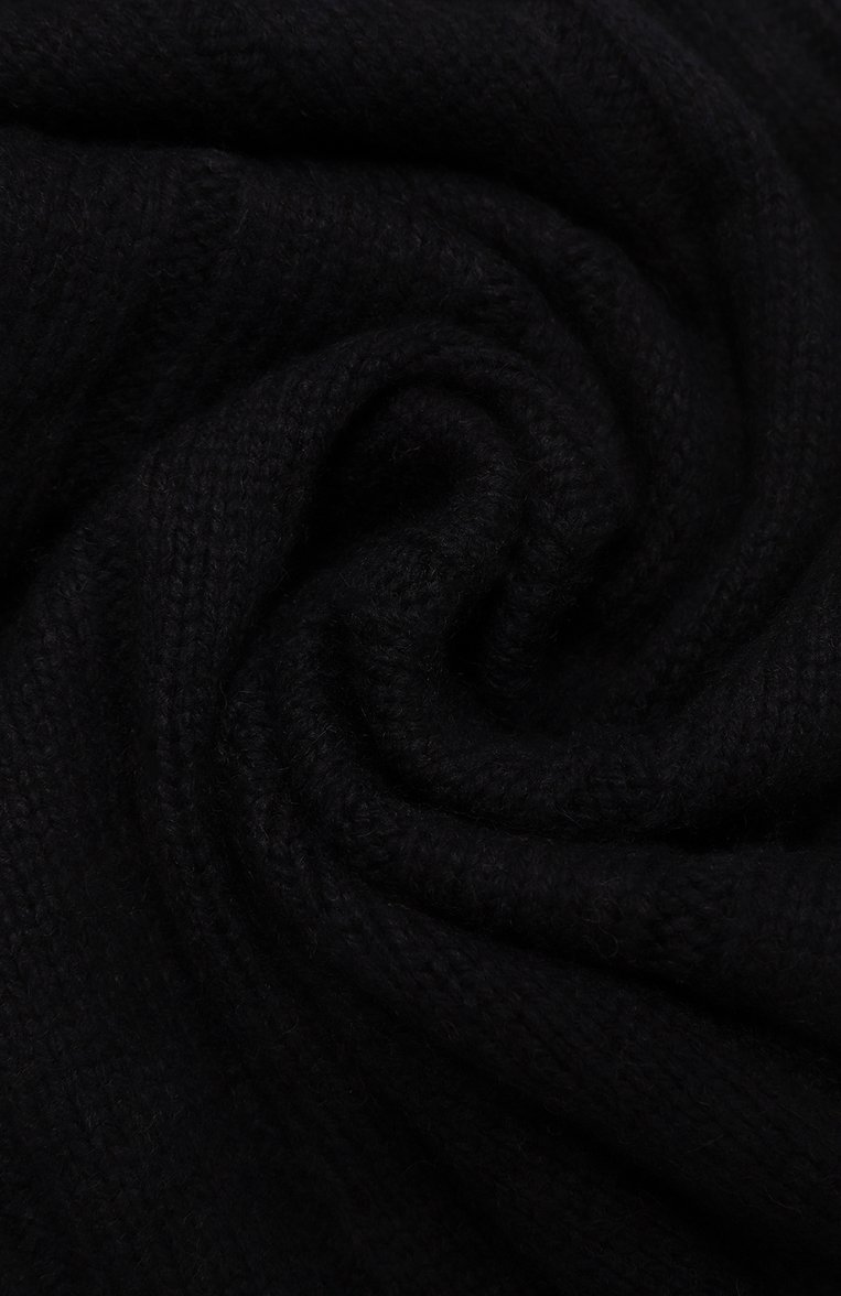 Женская комплект из шапки и шарфа HUGO темно-синего цвета, арт. 50495806 | Фото 7 (Материал: Текстиль, Вискоза, Синтетический материал; Материал сплава: Проставлено; Нос: Не проставлено)
