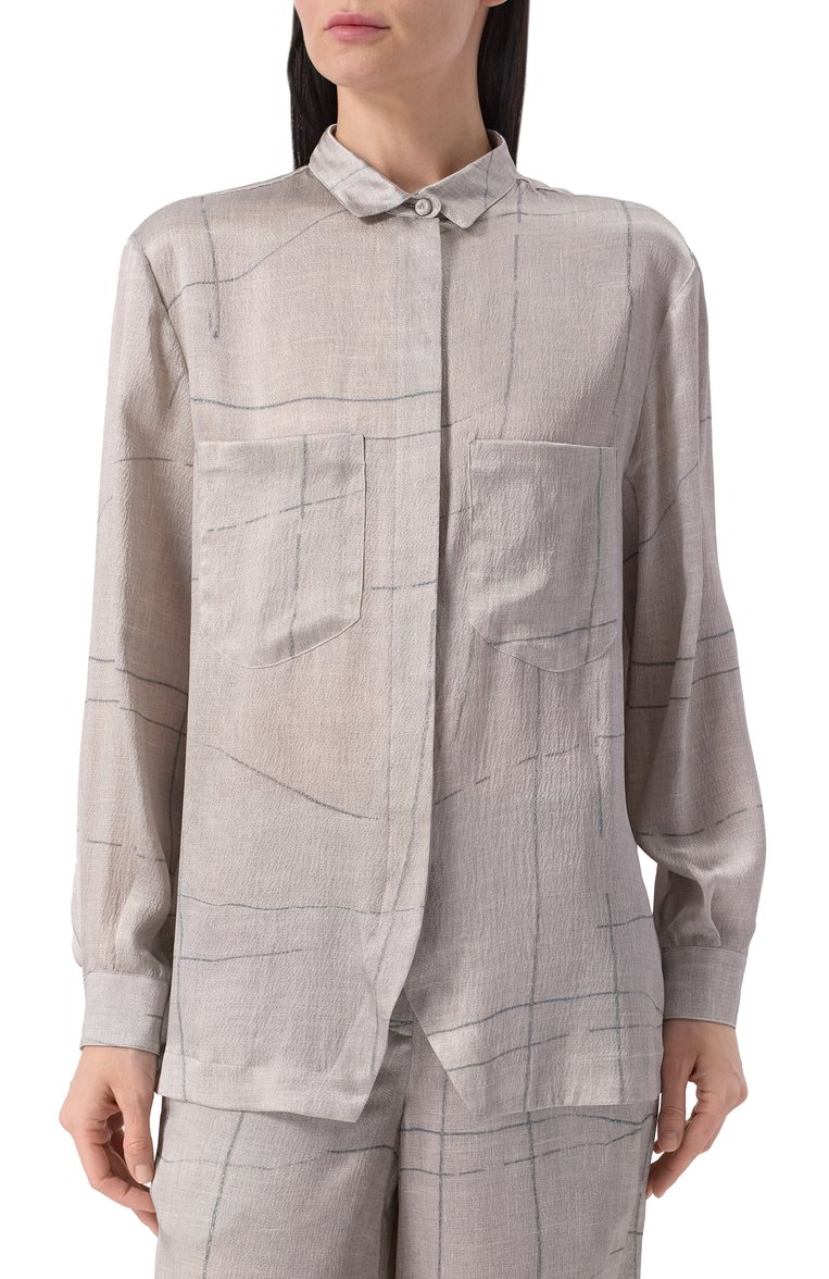 Атласная блузка GIORGIO ARMANI, арт. GW000775/TE13743, фото 1