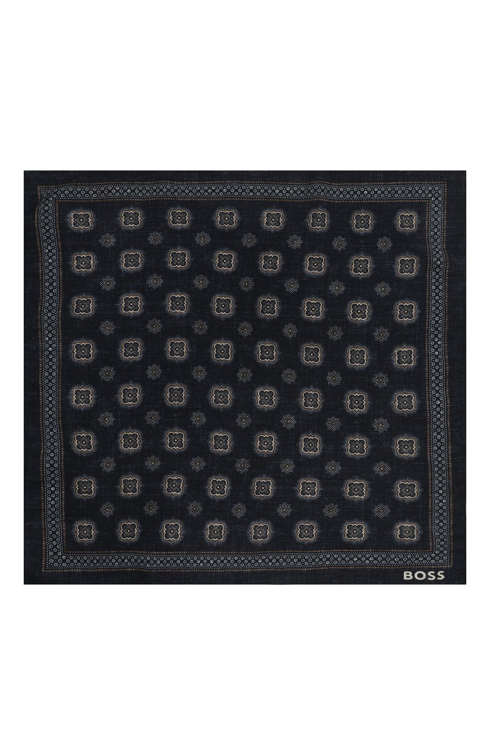 Платок из шерсти и шелка BOSS, арт. 50527153, фото 3