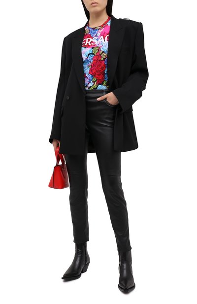 Хлопковая футболка VERSACE, арт. A87484/A235967, фото 2