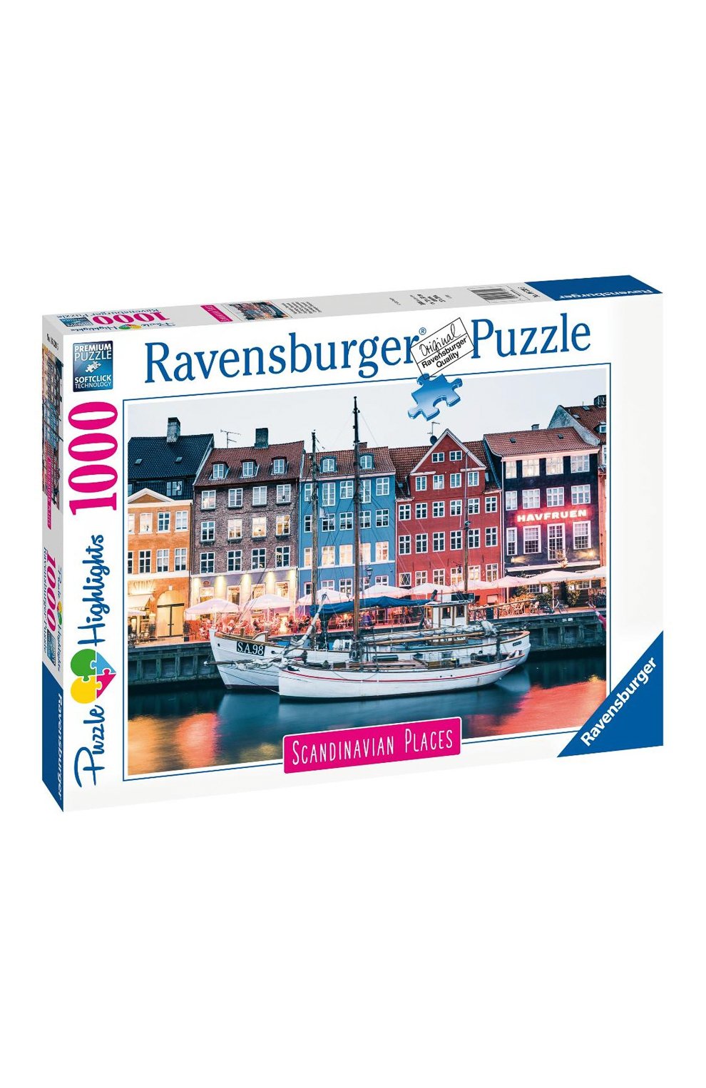 Пазл копенгаген 1000 деталей RAVENSBURGER, арт. 16739, фото 2